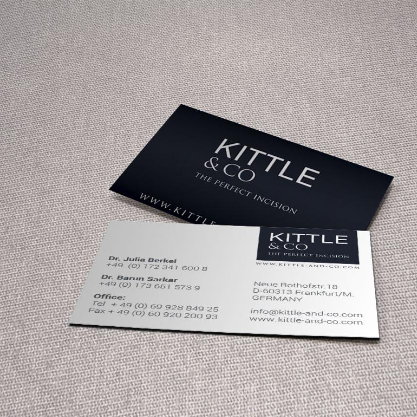 Visitenkarten Kittle & Co