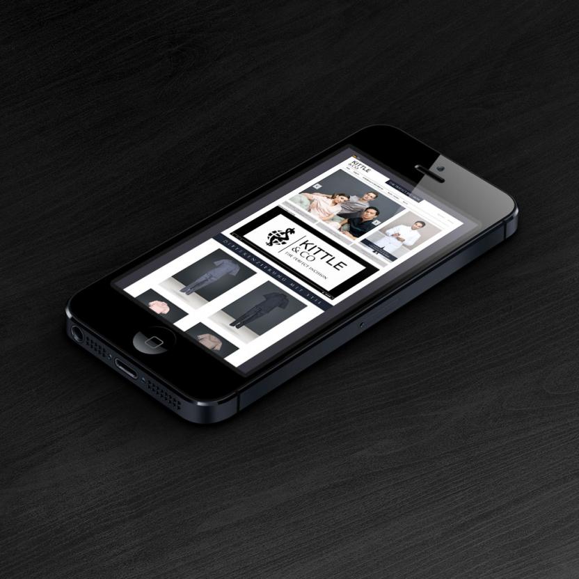 Website iPhone Kittle & Co