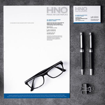 HNO-Praxis am Goetheplatz, Frankfurt  <br> Image- und Branding-Kampagne