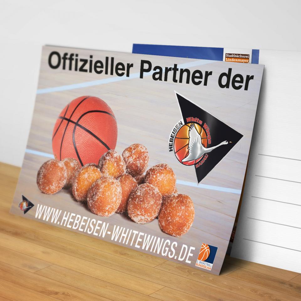 Profisport-Sponsoring von Lindenmayer <br>  Image-Kampagne